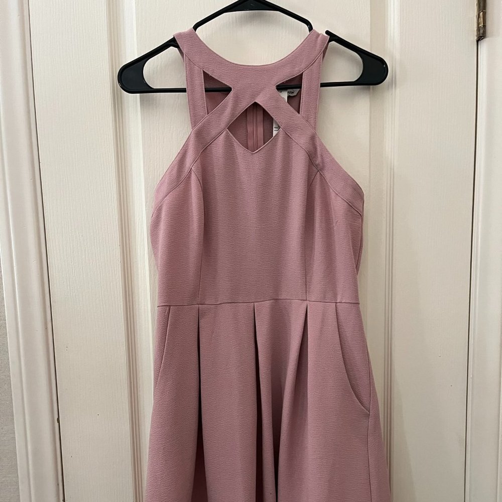 Speechless Brand Dusty Rose Pink Dress